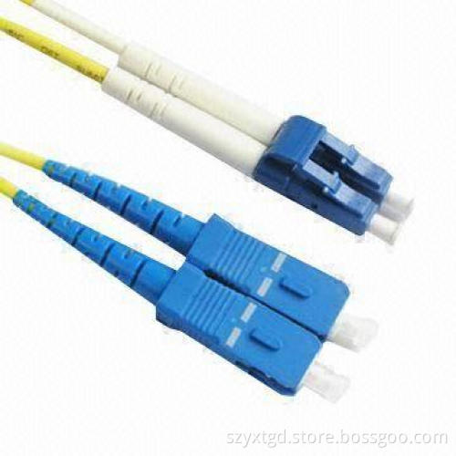 LC/PC or SC/PC SM Duplex Optical Fiber Patch Cord/Jumper/Fiber Cable/Pigtail